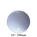 1 Pack 14″ Round Silver Cake Boards