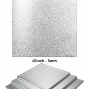 15″ Square Masonite Cake Boards