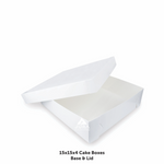 15x15x4 Cake Boxes (Base & Lid)