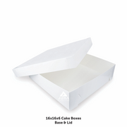 16x16x6″ Cake Boxes (Base & Lid)