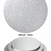 18″ Round Masonite Cake Boards