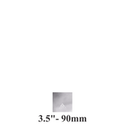 3.5″ Square Silver Cake Boards – Standard
