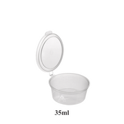 35ml Hinged Lid Sauce Container