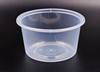 Pack of 50pcs 600ml ROUND Plastic Containers WITH LIDS