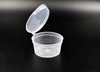Pack of 100pcs 35ml ROUND SAUCES Plastic Containers WITH LIDS
