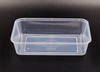 Pack of 50pcs 500ml RECTANGLE Plastic Containers WITH LIDS