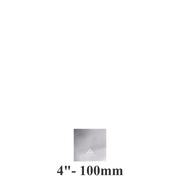 4″ Square Silver Cake Boards – Standard