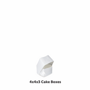 4x4x3 inch Cake Boxes