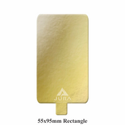55x95mm Rectangle Gold Cake Tab Boards