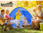 Mountview Pop Up Beach Tent Camping Portable Hiking Tents 2/4 Person Shelter