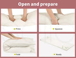 Dreamz Body Pillow Memory Foam Long Full Cushion Sleep Maternity Nursing Support