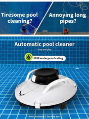 Spector Swimming Robotic Pool Cleaner Robotic Cordless Vacuum Inground  Automati