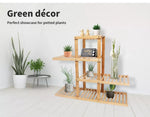 Levede 4 Tier Plant Stand Outdoor Indoor Flower Pots Rack Garden Shelf
