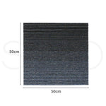 Marlow 20x Carpet Tiles Box Commercial Gradient Blue Office Flooring 50x50cm