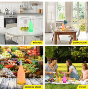 Lambu LED Repellent Fly Fan Entertaining Free Indoor Outdoor Home Safe Trap