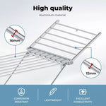 Levede Electric Heated Airer and Cover Clothes Dryer Heated Drying Rack Foldable