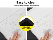 Granite Kitchen Sink Laundry Stone Sinks Undermount Single Bowl 59cmx45cm White