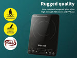 Spector Electric Induction Cooktop Portable Ceramic Kitchen Cooker Touch 2000W