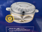 4x Premium Quality Stainless Steel Food Warmer Casserole Hot Pot 1L/2L/3L/5L