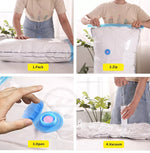 Vacuum Storage Bags Save Space Seal Compressing Clothes Quilt Organizer Saver