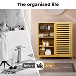 Levede Bamboo Shoe Storage Cabinet Shoes Rack Organizer 4Tier Cupboard
