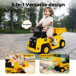 Caterpillar Liscenced Ride On  Dump Truck Pretend Play Toy