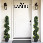 Lambu Artificial Plants in Pot Green Faux Plant Outdoor Bonsai 112CM-1PCS