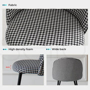 Levede 2x Dining Chairs Kitchen Cafe Lounge Chair Sofa Upholstered Padded Seat