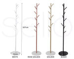 Levede Coat Rack Clothes Stand Hat Clothing Hanger Garment 8 Hook Tree Organizer