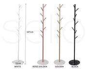Levede Coat Rack Clothes Stand Hat Clothing Hanger Garment 8 Hook Tree Organizer