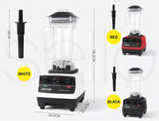 Spector 2L Commercial Smoothie Blender Mixer Food Processor Juicer Black