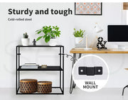 Console Table Hallway Side Entry Hall Display Shelf Furniture Desk Storage Metal