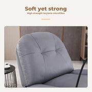 Levede Electric Chair Recliner Swivel Lazy Sofa Armchair Lounge USB Charge Grey