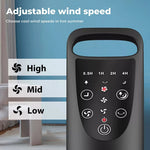 Spector Electric Tower Fan Oscillating Portable 3 Speed Air Cooler Timer Remote