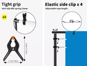 Pro.Studio Backdrop Stand Screen Photo Background Support Stand Kit 2.5x3m