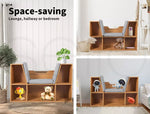 Levede Kids Bookcase Toys Box Shelf Storage Cabinet Container Reading Nook