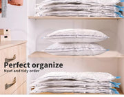 Vacuum Storage Bags Clothes Space Saving Compressing Sealer Jumbo 40cm-120cm
