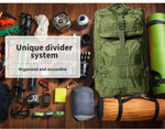 Slimbridge Military Tactical Backpack Hiking Camping Rucksack Outdoor  Army