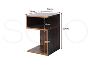 Levede 2x Bedside Tables Wood Side End Table Nightstand Storage Cabinet Bedroom