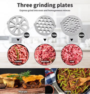 Spector Electric Meat Grinder Mincer Sausage Filler Kibbe Maker Stuffer 800W