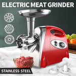 Spector Electric Meat Grinder Mincer Sausage Filler Kibbe Maker Stuffer 800W