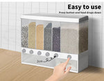 Toque Grain Container Cereal Dispenser 10kg Dry Food Rice Flour Storage Box Wall