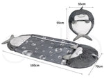 Mountview Sleeping Bag Child Pillow Stuffed Toy Kids Bags Gift Shark 180cm L
