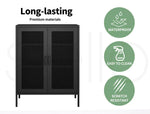 Levede Steel Storage Cabinet – Metal Kitchen Cupboard, Office Filing Bookcase