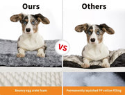 Pawz Dog Mat Pet Cat Calming Bed Memory Foam Orthopedic Removable Cover Washable