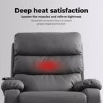 Levede Massage Chair Recliner 360 Swivel Tray Heated Lounge Relax Sofa Armchair