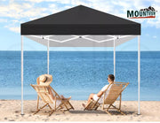 Mountview Gazebo Pop Up Marquee Outdoor Canopy 3x3m Wedding Tent Mesh Side Walls