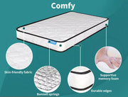 Dreamz Baby Kids Spring Mattress Bed Cot Crib Breathable Firm Foam 13cm Thick