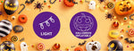 Halloween Inflatable Garden Decorations Party Led Lights Kid Ghost Scary Decor