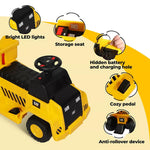Caterpillar Liscenced Ride On  Dump Truck Pretend Play Toy